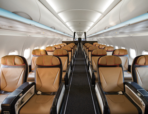 SAA Cabins and Seat Types